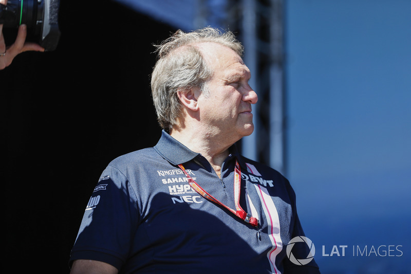 Bob Fernley, Deputy Team Principal, Force India, on stage