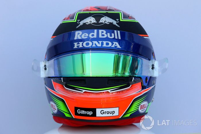 Casco de Brendon Hartley, Scuderia Toro Rosso