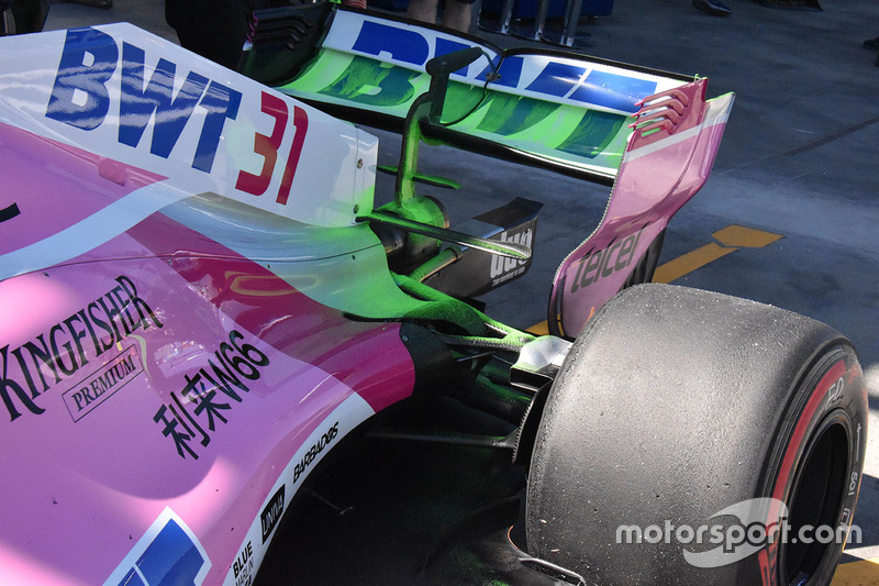 Force India VJM11 rear detail