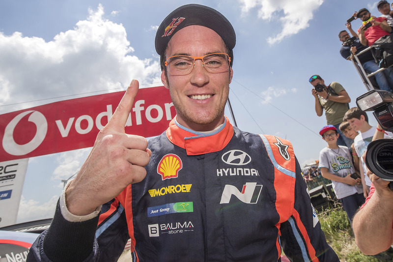 El ganador, Thierry Neuville, Hyundai Motorsport