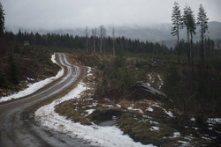 Deel van de route
