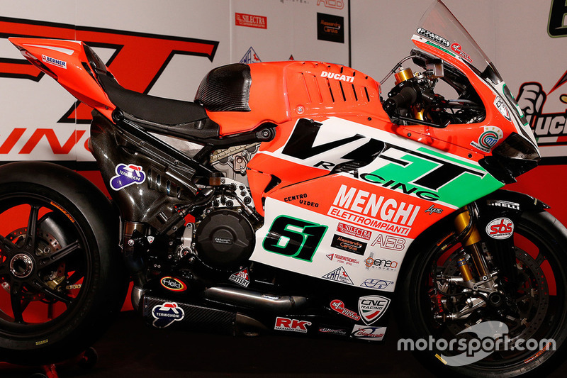Nuova livrea 2016 del team VTF Racing