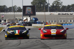 #178 Ferrari of Newport Beach Ferrari 458: Al Hegyi, #113 Ferrari of San Francisco Ferrari 458: Geoff Palermo