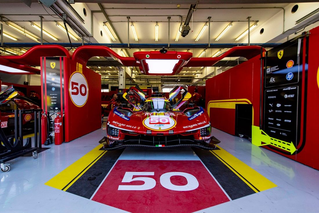 #50 AF Corse Ferrari 499P: Antonio Fuoco, Miguel Molina, Nicklas Nielsen