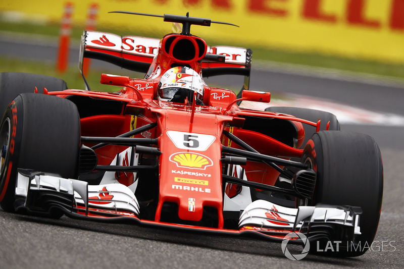 2: Sebastian Vettel, Ferrari SF70H