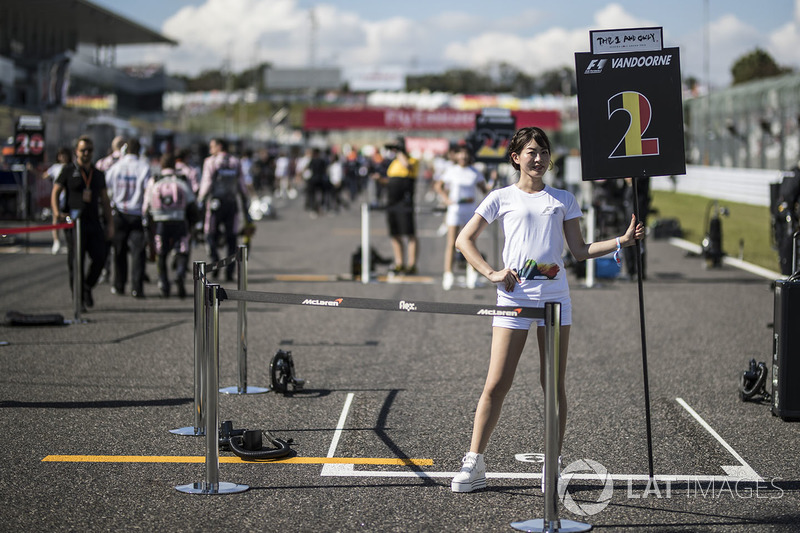 Une Grid Girl