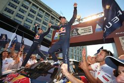 Winners Stéphane Peterhansel, Jean-Paul Cottret, Peugeot Sport