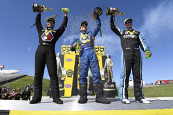 Funny Car winner Ron Capps, Funny Car winner Ron Capps, Pro Stock winner Tanner Gray