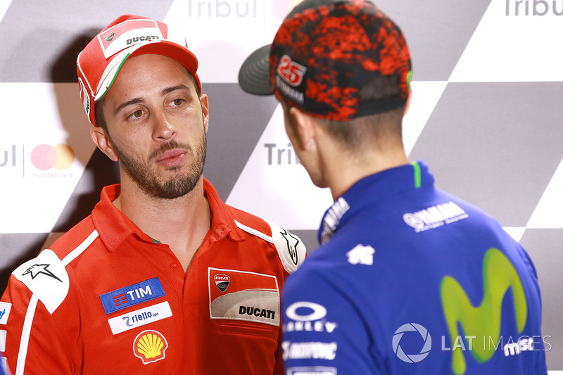 Andrea Dovizioso, Ducati Team, Maverick Viñales, Yamaha Factory Racing