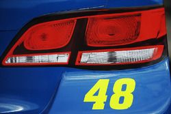 Detail van wagen Jimmie Johnson, Hendrick Motorsports Chevrolet