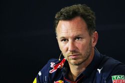 Christian Horner, Team Principal Red Bull Racing lors de la conférence de presse de la FIA