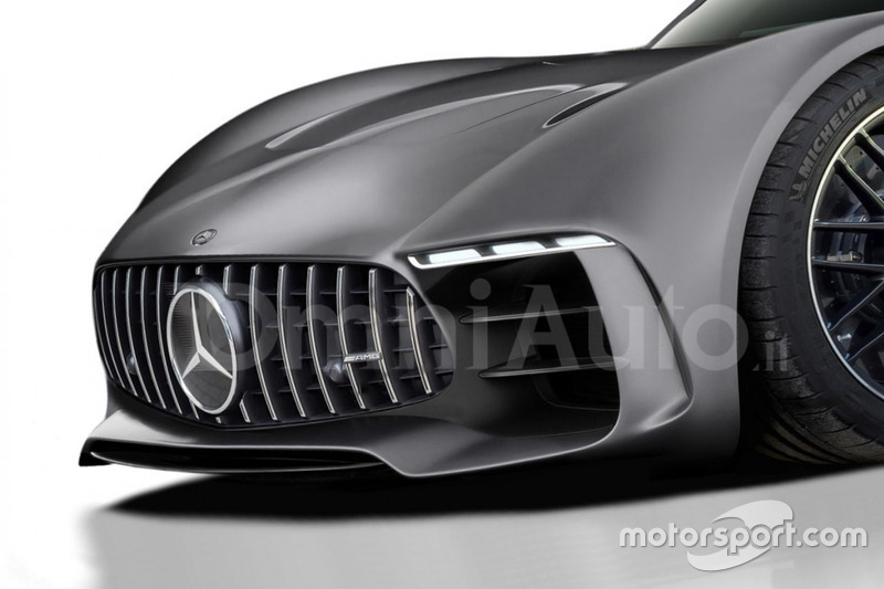 Rendering Mercedes-AMG Project One