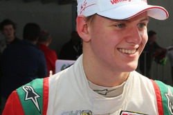 Race winner Mick Schumacher