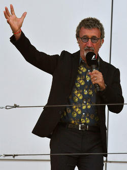 Eddie Jordan, Channel 4 F1 TV on the podium