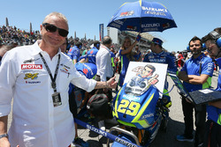 Kevin Schwantz, Alex Rins, Team Suzuki MotoGP get well soon