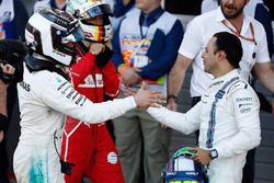 Winner Valtteri Bottas, Mercedes AMG F1, Felipe Massa, Williams, Sebastian Vettel, Ferrari