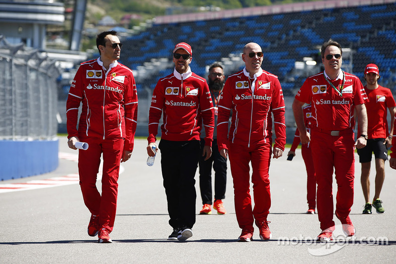 Sebastian Vettel, Ferrari, Jock Clear