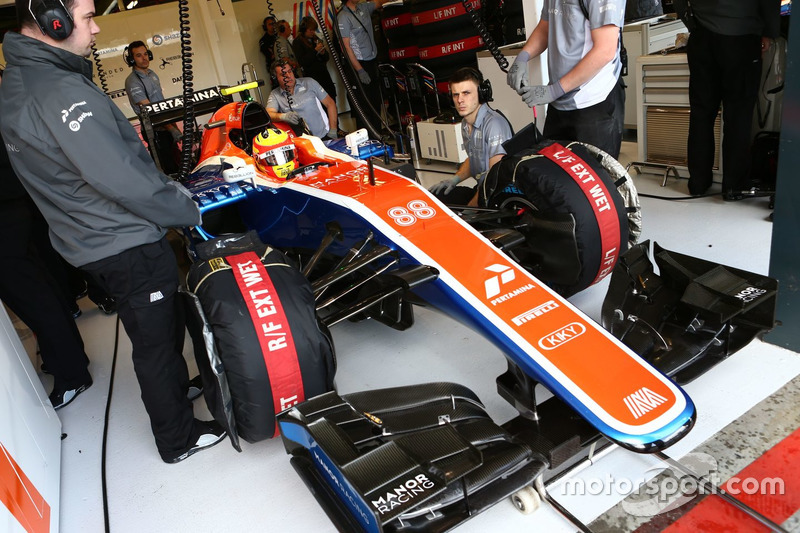 Rio Haryanto, garasi Albert Park, GP Australia 2016