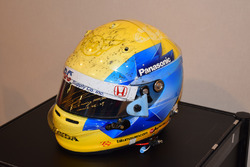 インディ500を戦った佐藤琢磨のヘルメット(Takuma Sato)