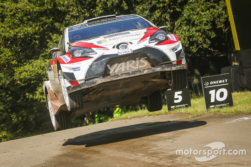 Juho Hänninen, Kaj Lindström, Toyota Yaris WRC, Toyota Racing