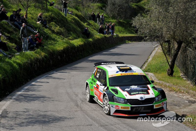 Alessandro Perico, Mauro Turati, Skoda Fabia R5, P.A. Racing