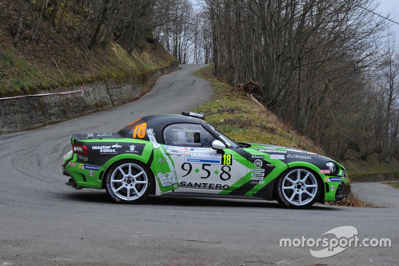 Fabrizio Andolfi Junior, Marco Menchini, Abarth 124 Rally