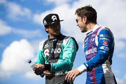 Nelson Piquet Jr., NEXTEV TCR Formula E Team, and Robin Frijns, Amlin Andretti Formula E Team