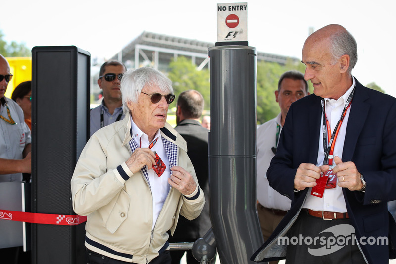 Bernie Ecclestone, Vicenta Aguilera, Presidente del consorcio Circuit de Catalunya