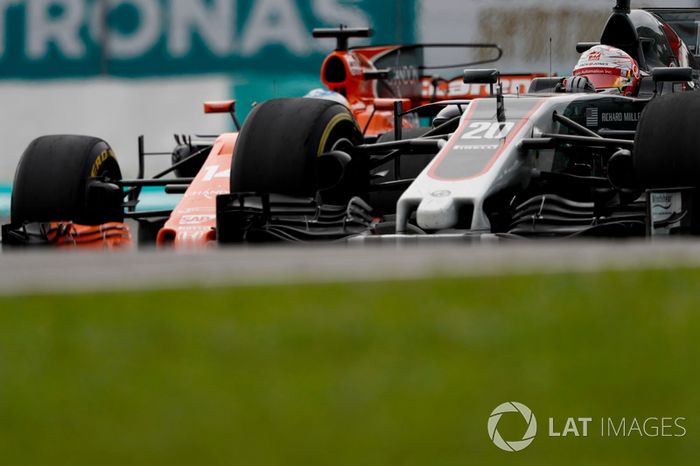 Sin lluvia en Malasia, con polémica con Magnussen y sin puntos