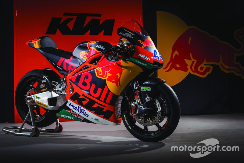 The bike of Miguel Oliveira, Red Bull KTM Ajo