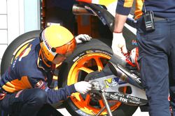 Un pneu Michelin de Marc Marquez, Repsol Honda Team