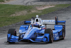 Le vainqueur Scott Dixon, Chip Ganassi Racing Honda
