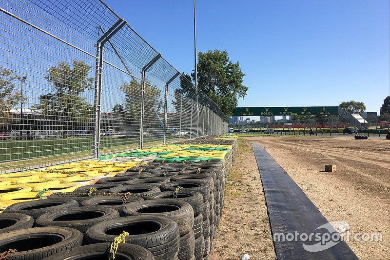 Australian GP preparation