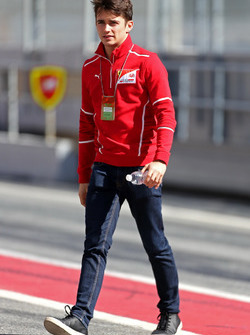 Charles Leclerc, pilote de développement Haas F1 Team