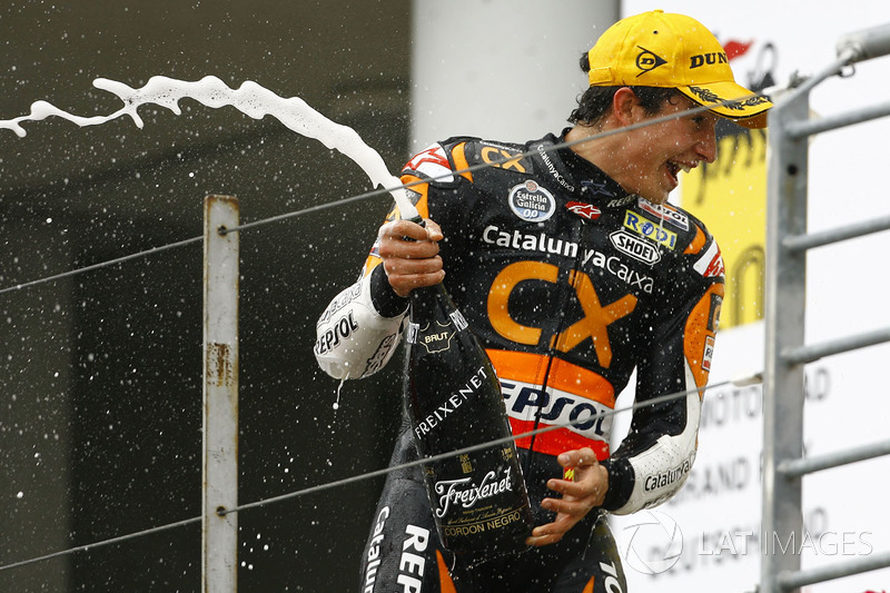 Race winner Marc Marquez