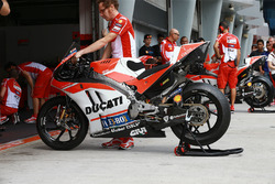 La moto d'Andrea Dovizioso, Ducati Team