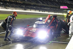 Pit stop , #55 Mazda Motorsports Mazda DPi: Jonathan Bomarito, Tristan Nunez, Spencer Pigot