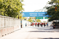 Lucas di Grassi, ABT Schaeffler Audi Sport, walks the track