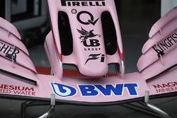 Force India VJM10 nose and front wing detail