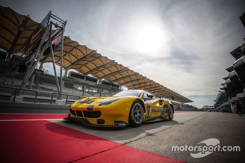 #50 Spirit of Race SA Ferrari 488 GT3: Pasin Lathouras, Michele Rugolo, Alessandro Pierguidi