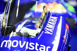 Detail bike, Valentino Rossi, Yamaha Factory Racing