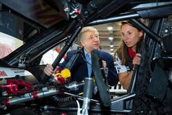 Simona de Silvestro, Nissan Motorsports; Jean Todt, FIA-Präsident