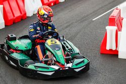 Daniel Ricciardo, Red Bull Racing, in a kart