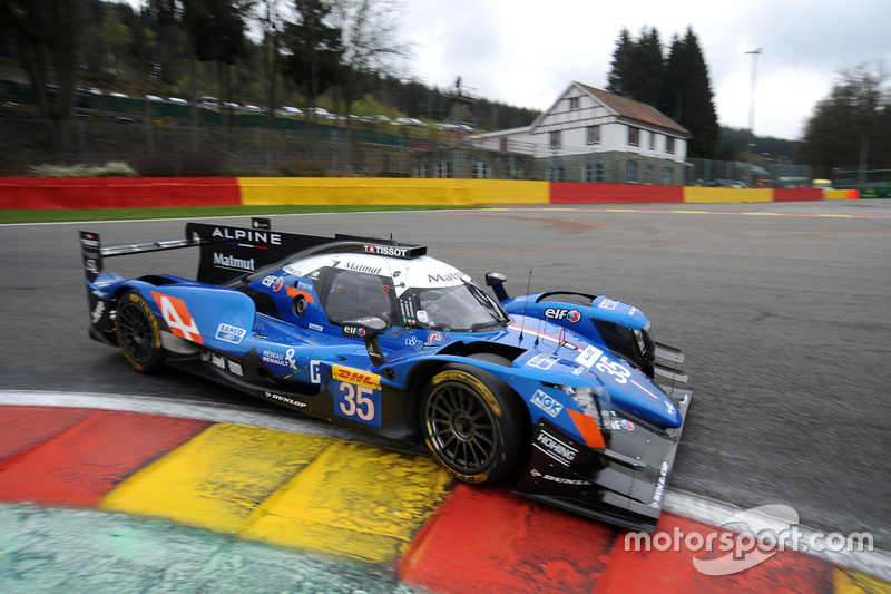 3. LMP2: #35 Signatech, Alpine A470 Gibson