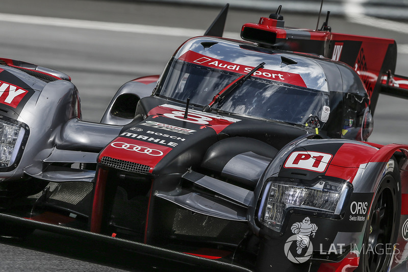 Tom Kristensen, Audi R18, lors de la parade des légendes