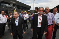 Jean Todt, FIA President, Chase Carey, Chief Executive Officer, Executive Chairman of the Formula One Group