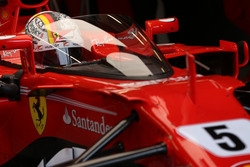 Себастьян Феттель, Ferrari SF70H с системой «Щит»