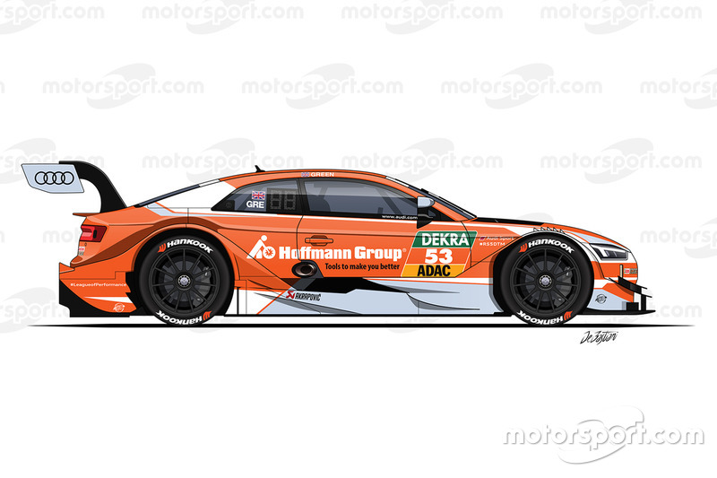 Jamie Green, Audi Sport Team Rosberg, Audi RS 5 DTM