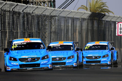 Nestor Girolami, Polestar Cyan Racing, Volvo S60 Polestar TC1, Nicky Catsburg, Polestar Cyan Racing, Volvo S60 Polestar TC1, Thed Björk, Polestar Cyan Racing, Volvo S60 Polestar TC1