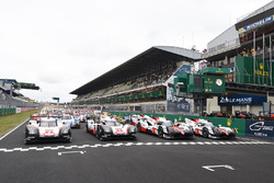 Foto de grupo de los coches 2017
